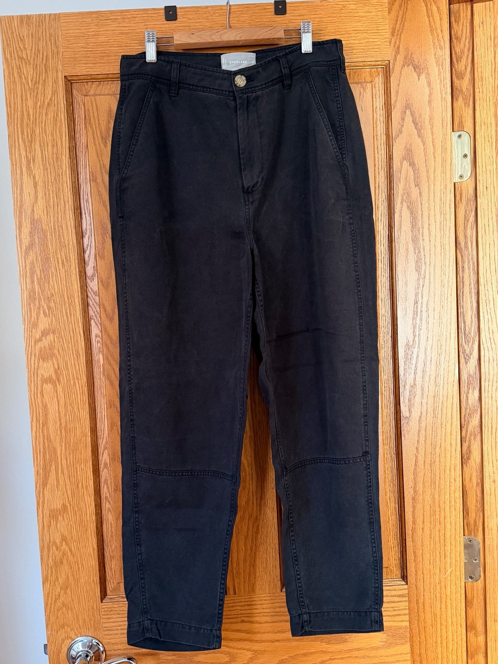 Everlane Black Chino Cotton Pants